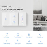 Maxbell Smart Wifi Wall Switch 1/2/3 Gang RF/Voice/APP/Touch Control EU 1 Gang