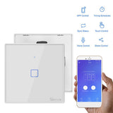 Maxbell Smart Wifi Wall Switch 1/2/3 Gang RF/Voice/APP/Touch Control EU 1 Gang