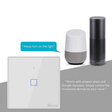 Maxbell Smart Wifi Wall Switch 1/2/3 Gang RF/Voice/APP/Touch Control EU 1 Gang