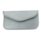 Signal Blocking Bag Anti-Radiation Signal Shielding Pouch Wallet Case Silver