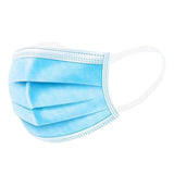 50Pcs Non-woven Cloth Disposable Face Mask Anti-Dust Shield C