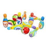Maxbell Colorful Mini Bowling Ball Play Set Kids Indoor Outdoor Game Toy Gift