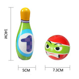 Maxbell Colorful Mini Bowling Ball Play Set Kids Indoor Outdoor Game Toy Gift