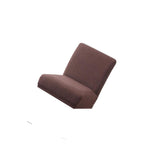 Waterproof and Anti-fouling Polar Fleece Twill Chair Cover Coffee