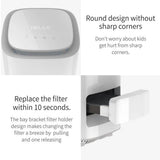 Maxbell Mini Smart Home Pet Air Purifier Odor Eliminator EU Plug