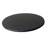 Round Polyester Table Cloth Cover Party Decor Fitted Tablecloth Black