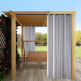 Maxbell Indoor Outdoor Curtains Gray_54x96inch