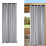 Maxbell Indoor Outdoor Curtains Gray_54x96inch