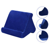 Maxbell Soft Pillow Stands For Tablet iPad Book Reader Holder Rest Cushion Blue