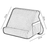 Maxbell Soft Pillow Stands For Tablet iPad Book Reader Holder Rest Cushion Blue