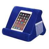 Maxbell Soft Pillow Stands For Tablet iPad Book Reader Holder Rest Cushion Blue