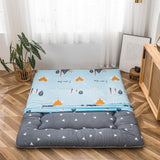 Comfortable Tatami Floor Mat Cover Bedspread Full Cover 35x79 Inch fox