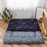 Comfortable Tatami Floor Mat Cover Bedspread Full Cover 35x79 Inch star