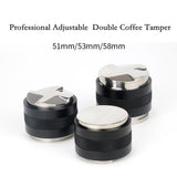 Adjustable Espresso Powder Hammer Distributor Coffee Tamper Leveler 51mm