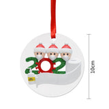 2020 Xmas Christmas Tree Hanging Ornament Decoration Gift Family Member of 3