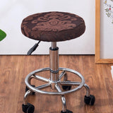 Maxbell  Stool Cover Round Bar Cafe Stool Seat Protector Stool Seat Cushion Brownness