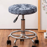 Maxbell  Stool Cover Round Bar Cafe Stool Seat Protector Stool Seat Cushion Gray