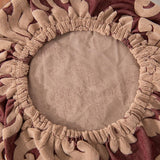 Stool Cover Round Bar Cafe Stool Seat Protector Stool Seat Cushion Brick-red