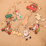 9Pc Family Christmas XMAS Tree Hanging Decoration Ornament cars style