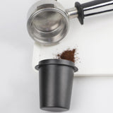 Coffee Powder Feeder Coffee Smell Cup Coffee Grinder Powder Receiver Black