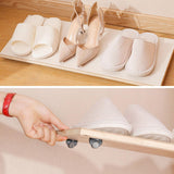 Maxbell 4Pc Small Furniture Replacement Casters Two-way Wheels Roller Dark Blue