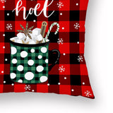 Christmas Polyester Pillow Case Sofa Throw Cushion Cover 45x45 60103-03