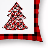 Christmas Polyester Pillow Case Sofa Throw Cushion Cover 45x45 60103-12