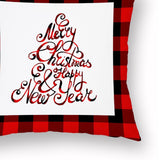 Christmas Polyester Pillow Case Sofa Throw Cushion Cover 45x45 60103-16