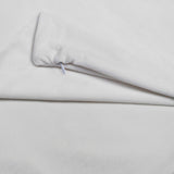Non-Allergenic Bolster Pillow Case Body Support Pregnancy White 50x137cm