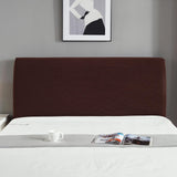Maxbell Stretch Bed Headboard Cover Bed Head Slipcover Protector Deep Coffee