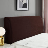 Maxbell Stretch Bed Headboard Cover Bed Head Slipcover Protector Deep Coffee