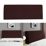 Maxbell Stretch Bed Headboard Cover Bed Head Slipcover Protector Deep Coffee