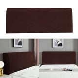 Maxbell Stretch Bed Headboard Cover Bed Head Slipcover Protector Deep Coffee