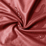 Anti-slip Round Table Cover Cloth Waterproof Tablecover Protector Wine Red