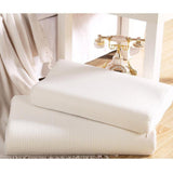 Bamboo Cervical Pillow Memory Foam Fabric Cover Bed Pillow Washable Style 2