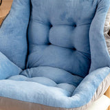 Chair Cushion Seat Patio Office Chair Seat Stuffed Cotton Cushion Blue