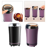 Maxbell Small Electric Coffee Grinder One-button Operation Easy to Clean Black