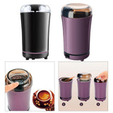 Maxbell Small Electric Coffee Grinder One-button Operation Easy to Clean Black