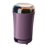 Maxbell Electric Coffee Grinder Kitchen Herbs Grains Pepper Grinder Purple
