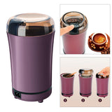 Maxbell Electric Coffee Grinder Kitchen Herbs Grains Pepper Grinder Purple