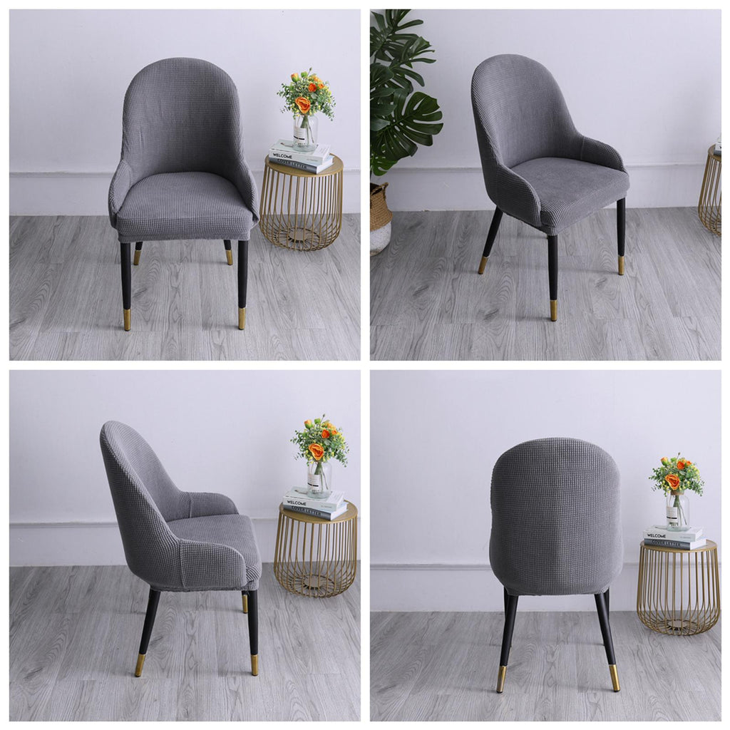 ⚡️Buy 1pc Wing Back Dining Chair Cover Reusable Protector Seat