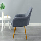 Jacquard Dining Chair Slipcovers Dining Room Chair Protector Dark Gray
