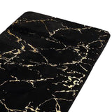 Bathroom Mat Water Absorbent Bath Rug Bedside Floor Mat Black 40x60cm