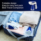 Maxbell Portable Steamer Fabric Clothes Garment Steam Iron Handheld Compact Foldable