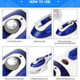 Maxbell Professional Clothes Garment Travel Steamer Steam Ironing Compact Household