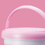 Maxbell Washing Machine Bucket Ozone Sterilization Touch Control Washing Pink