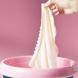 Maxbell Washing Machine Bucket Ozone Sterilization Touch Control Washing Pink