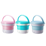 Maxbell Washing Machine Bucket Ozone Sterilization Touch Control Washing Pink