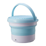 Maxbell Washing Machine Bucket Ozone Sterilization Touch Control Washing Blue