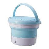 Maxbell Washing Machine Bucket Ozone Sterilization Touch Control Washing Blue